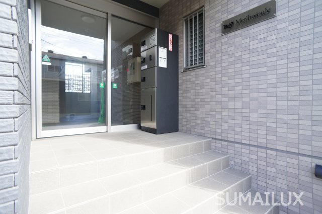 熊本市南区近見８丁目の賃貸マンションのエントランス