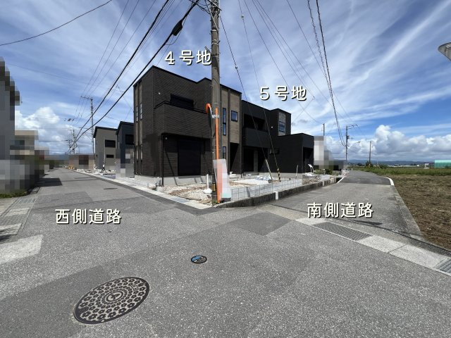 【前面道路含む現地写真】 | 南国市大そね甲/5区画