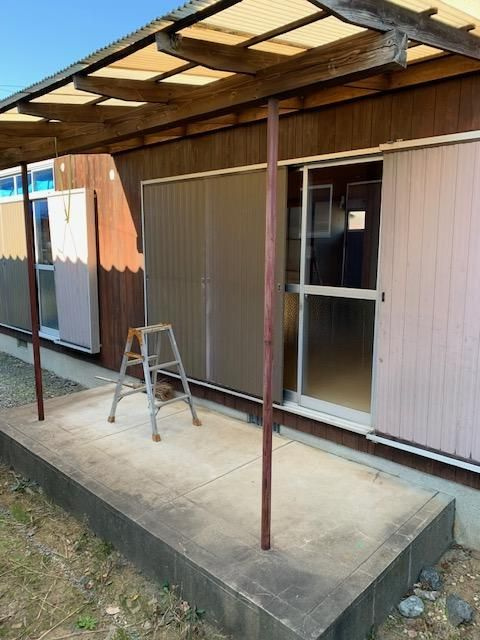 齋藤貸家のバルコニー