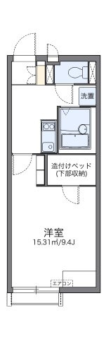 レオネクストアゼリアコートの間取り