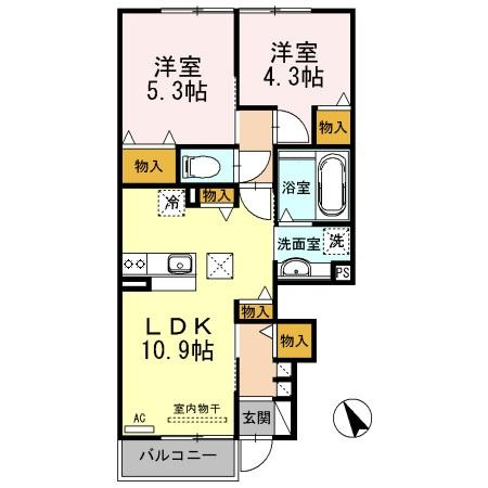 ソフィアの間取り