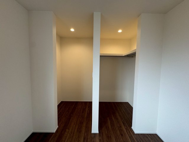 名谷町２期　新築戸建ての収納|収納に困らないウォークインクローゼット