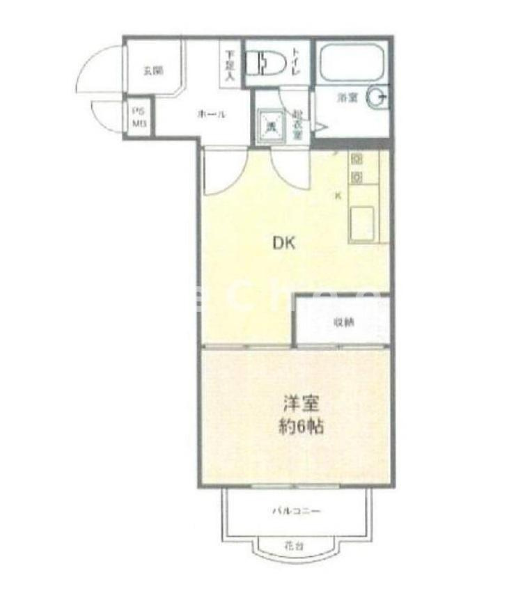 セザール赤塚公園の間取り