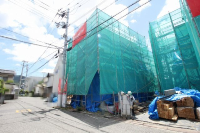 鴨部Ⅳ　新築戸建　2号棟　（全2区画）の外観|建築中