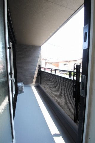 鴨部Ⅳ　新築戸建　2号棟　（全2区画）のバルコニー|2Ｆ　北の部屋　8.0帖＋バルコニー