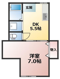 【間取り】 | コーポ山田