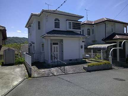 熊野町初神3丁目の前面道路含む現地写真