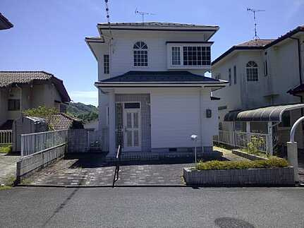 熊野町初神3丁目の前面道路含む現地写真