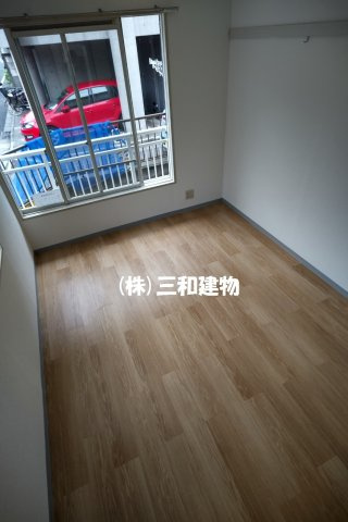 青山ハイムのバルコニー