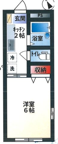 青山ハイムの間取り