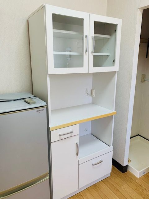 中尾山コーポの設備|食器棚付き