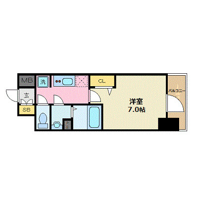 【間取り】 | プレサンス広島中央
