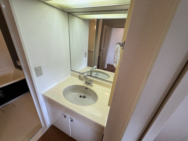 クローバーメゾン東桃山台の独立洗面台
