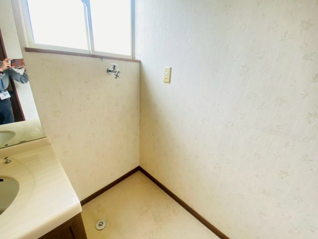 希望ヶ丘　中古戸建のランドリースペース