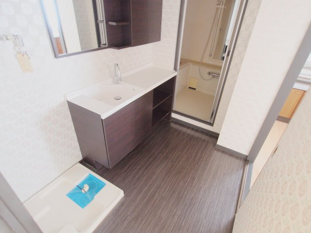 グリームマンションの洗面所