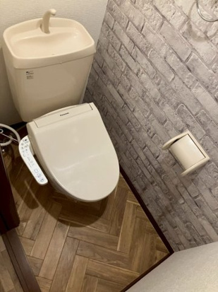 Aレガート久留米大前　A棟のトイレ|シンプルで使いやすいトイレです
