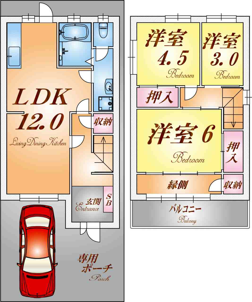 寺池町２丁目貸家