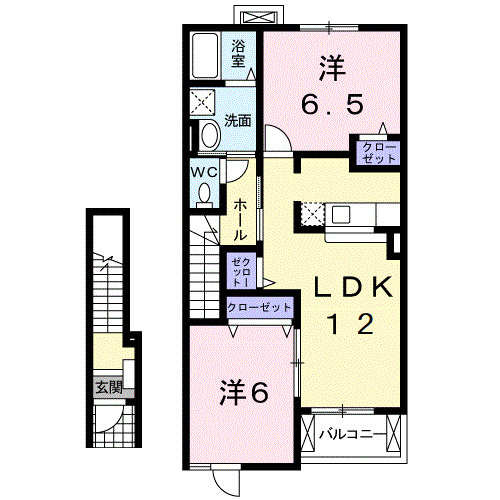 【間取り】 | プランドール　３