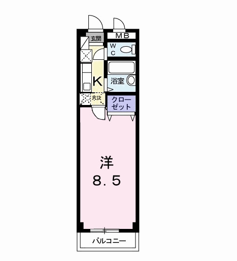 【間取り】 | サンクレージュⅢ