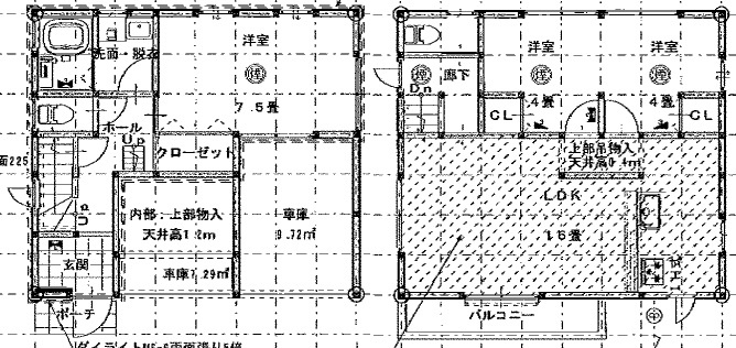 高知市旭天神町第1　1号棟　（全2区画）の間取り|3LDK　