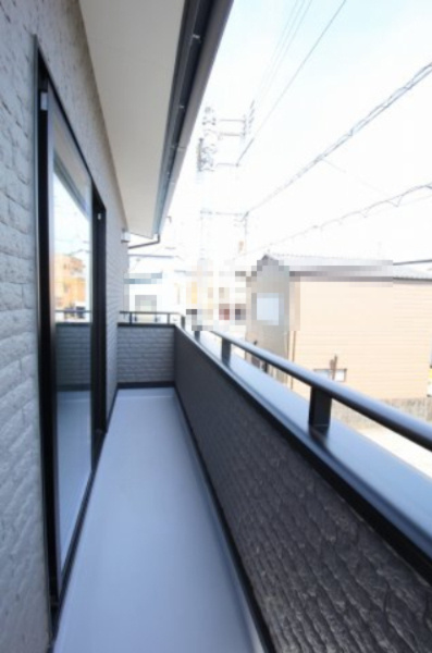 高知市旭天神町第1　1号棟　（全2区画）のバルコニー