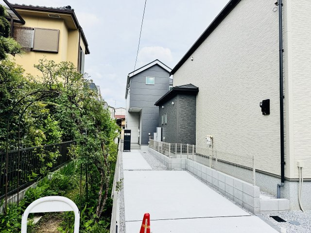 八王子市　散田町　新築一戸建て　２５ー１期の外観|～西八王子駅徒歩17分　省エネ性能認定、小中学校徒歩5分圏内の子育てしやすい住環境～