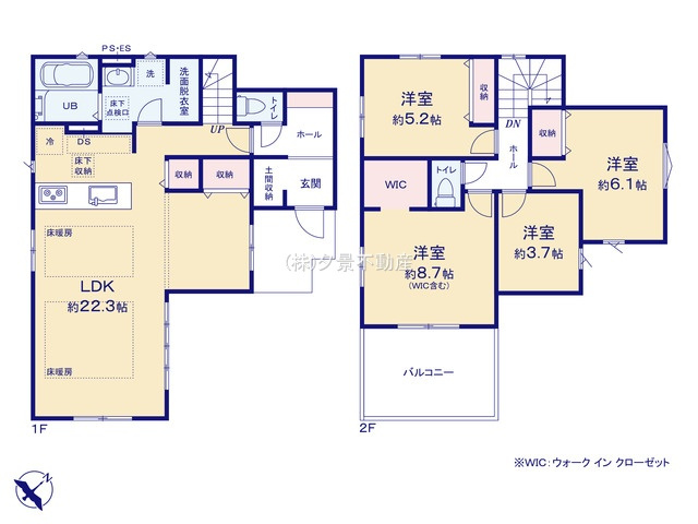 《仲介手数料無料》上尾市西宮下４丁目380-13新築一戸建てKEIAI GRACE