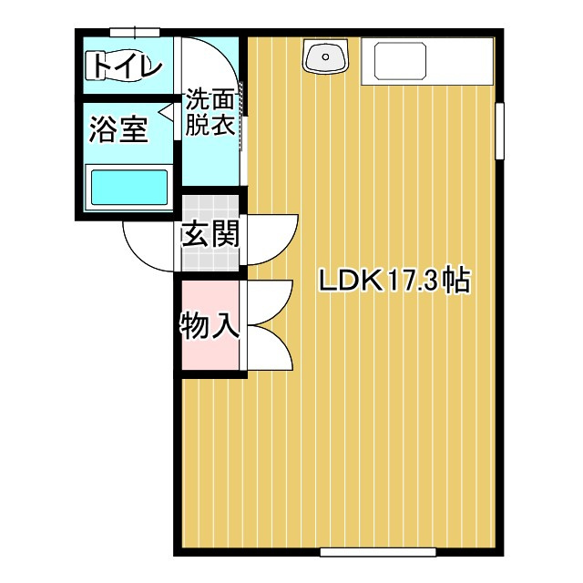 ハイツesの間取り
