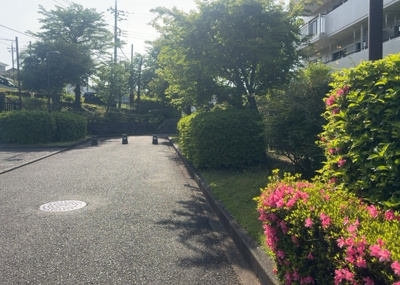 【中庭】 | 小山田桜台２９号棟 | 中庭（パティオ）とは、一つの建築物の内部に設けられた、壁などで囲われている庭のことを指します。コの字型、ロの字型が主流ですが、L字型の中庭もあります。最近では、インテリア性の高さからも人気があります。