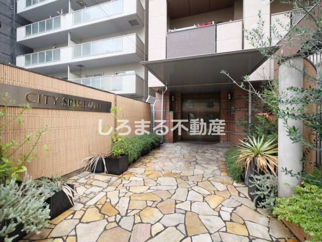 CITY SPIRE桜川Iのエントランス