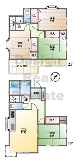 【間取り】 | 行田市清水町　中古住宅  