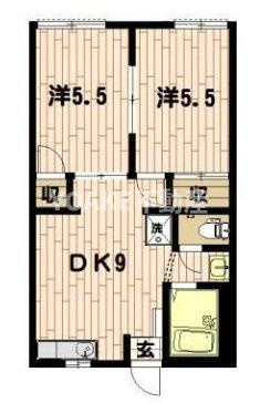 ヴェルドミールⅢ番館の間取り