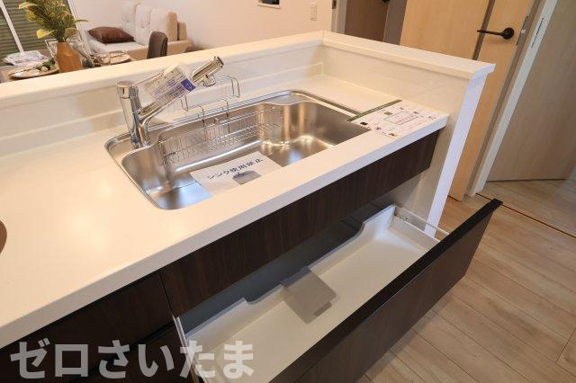 《仲介手数料無料》岩槻区加倉４丁目16-11新築一戸建てリナージュのキッチン
