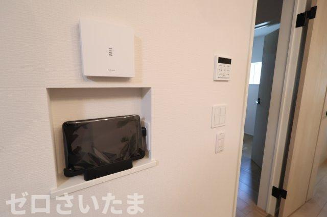 《仲介手数料無料》岩槻区加倉４丁目16-11新築一戸建てリナージュのセキュリティ
