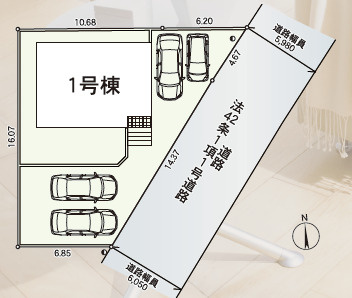 【その他】 | クレイドルガーデン石巻市貞山　第9 | 配置図