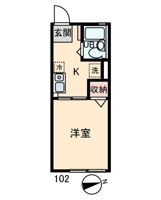 メゾンいずみの間取り