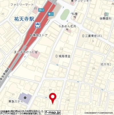 【地図】 | 祐天寺センチュリー２１