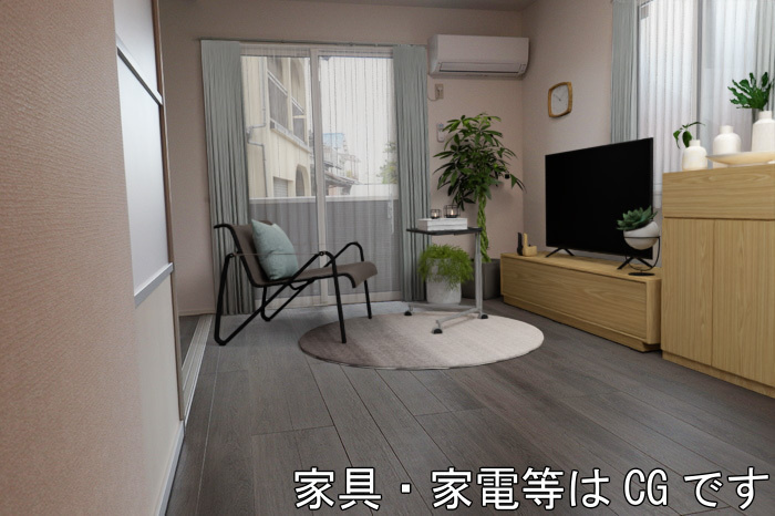 D-ROOM＋津福今町の居間・リビング|広いリビング★