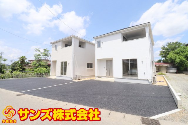 矢吹町曙町第４　　　１号棟　　　善郷小学校、矢吹中学区の外観|南東側から見た区画全体♪
