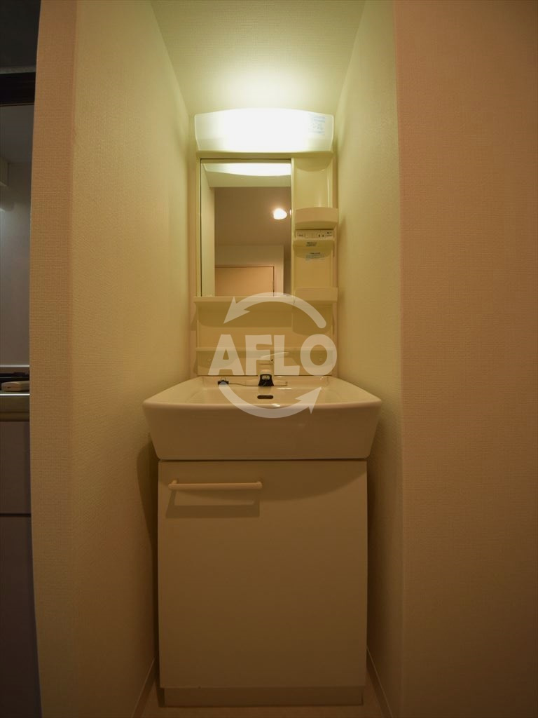 フォレスト西道頓堀の洗面所