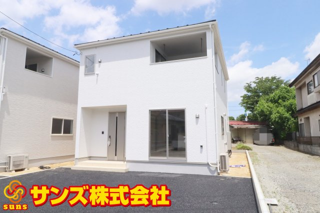 矢吹町曙町第４　　　２号棟　　　善郷小学校、矢吹中学区の外観|南東側から見た外観♪