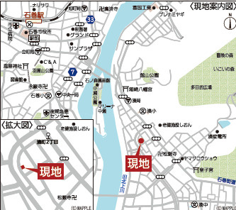 【地図】 | クレイドルガーデン石巻市湊町　第3