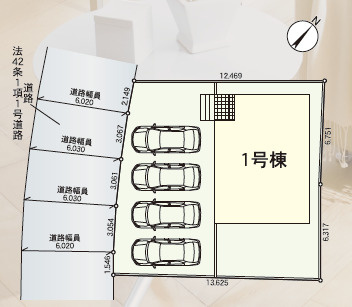 【区画図】 | クレイドルガーデン石巻市湊町　第3