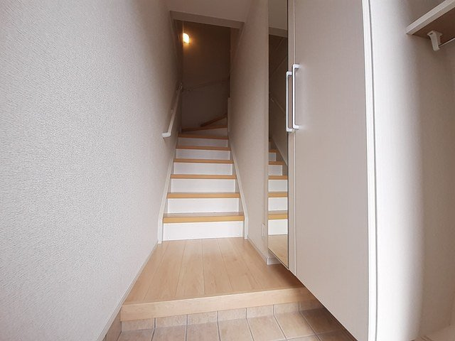 フェリア赤穂の玄関