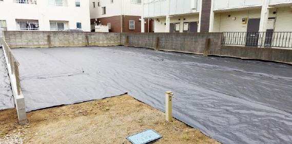 敷地面積35坪　売地　川越市広栄町の前面道路含む現地写真|４３条但し書き道路：約４ｍ