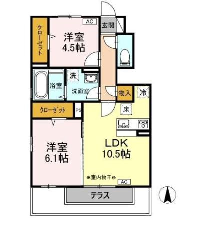 ファルーンロッドの間取り