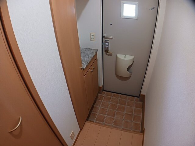 エルカーサ・桜木Ａの玄関