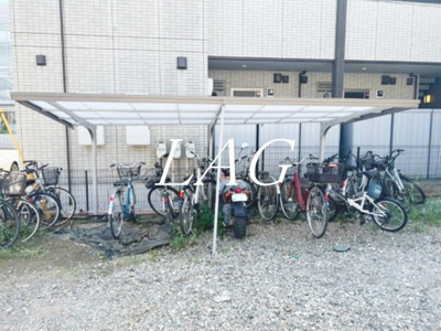 【その他共用部分】 | ベルフルール | 駐輪場です。