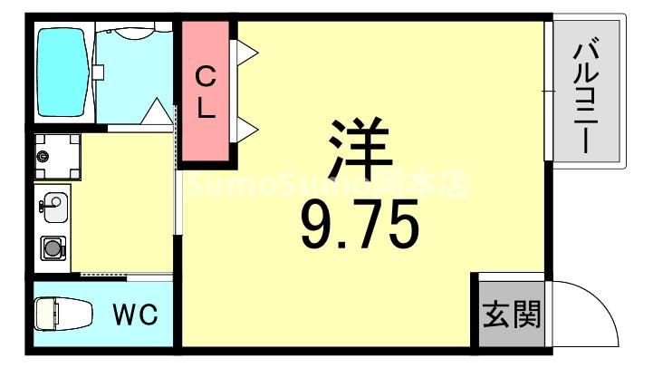 アクロス芦屋西アパートメントⅡの間取り