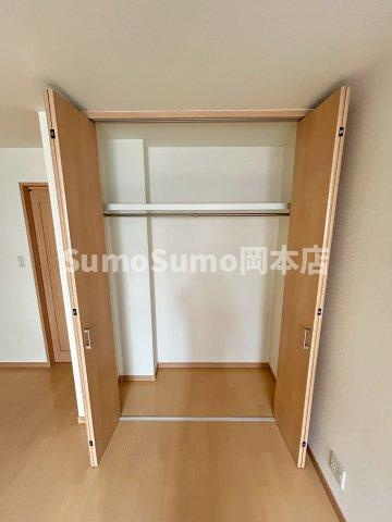 アクロス芦屋西アパートメントⅡの収納|専用の収納スペースです